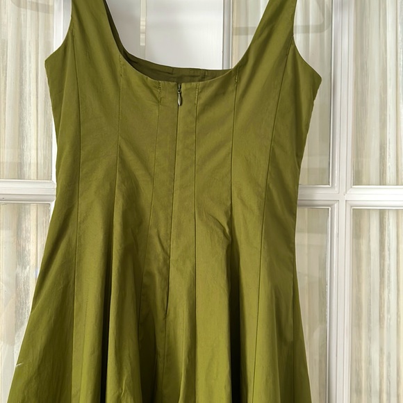Staud Green Midi Dress - Picture 2 of 6